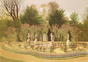Rosenträdgården i Nuneham Courtney, nära Oxford